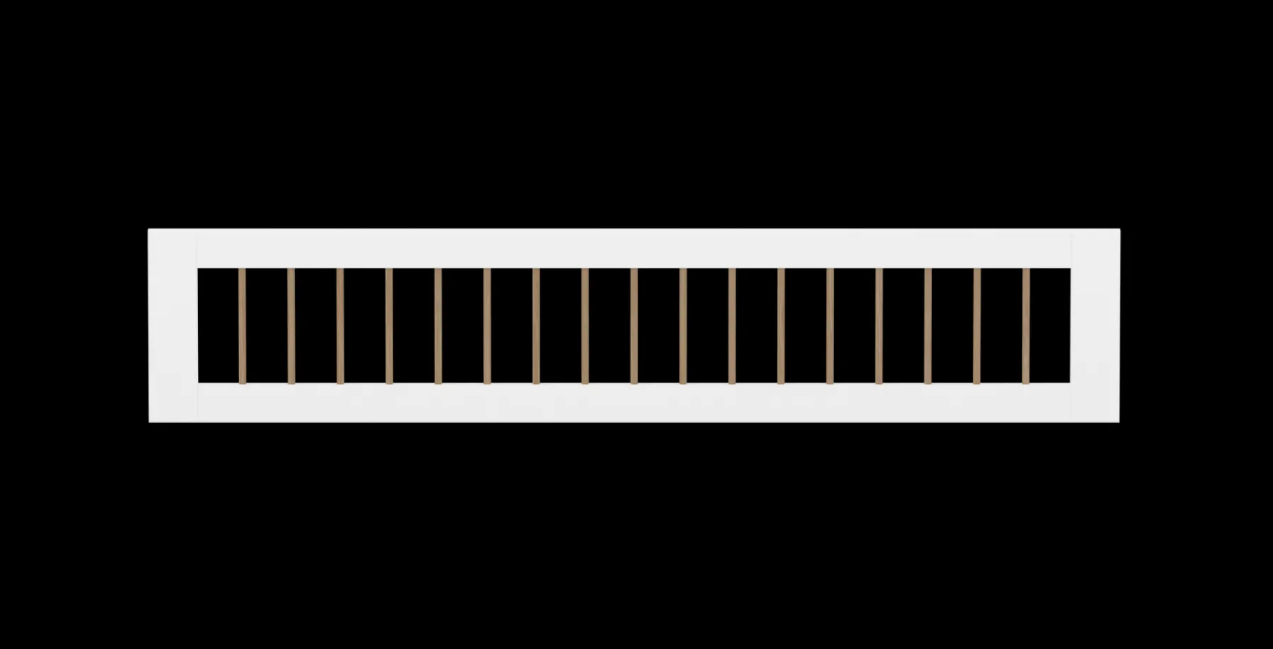 FLEXA 3/4-Absturzsicherung mit Streben White/oak Best Sale