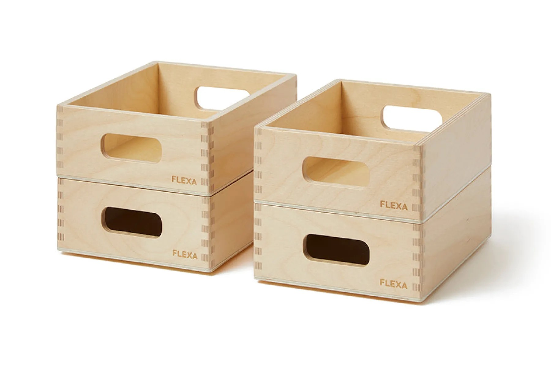 FLEXA Aufbewahrungskästen – mini Pine Shop