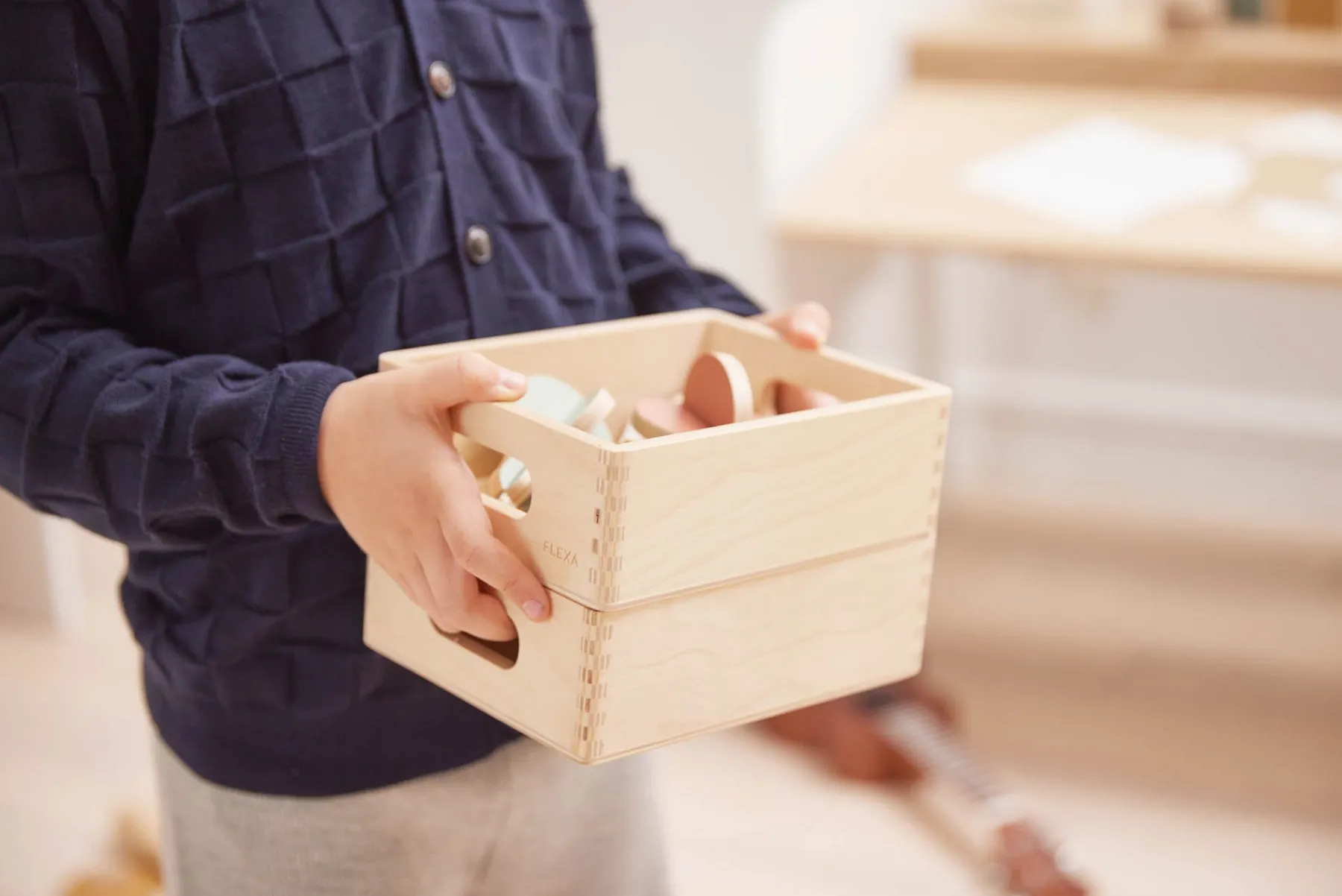 FLEXA Aufbewahrungskästen – mini Pine Shop