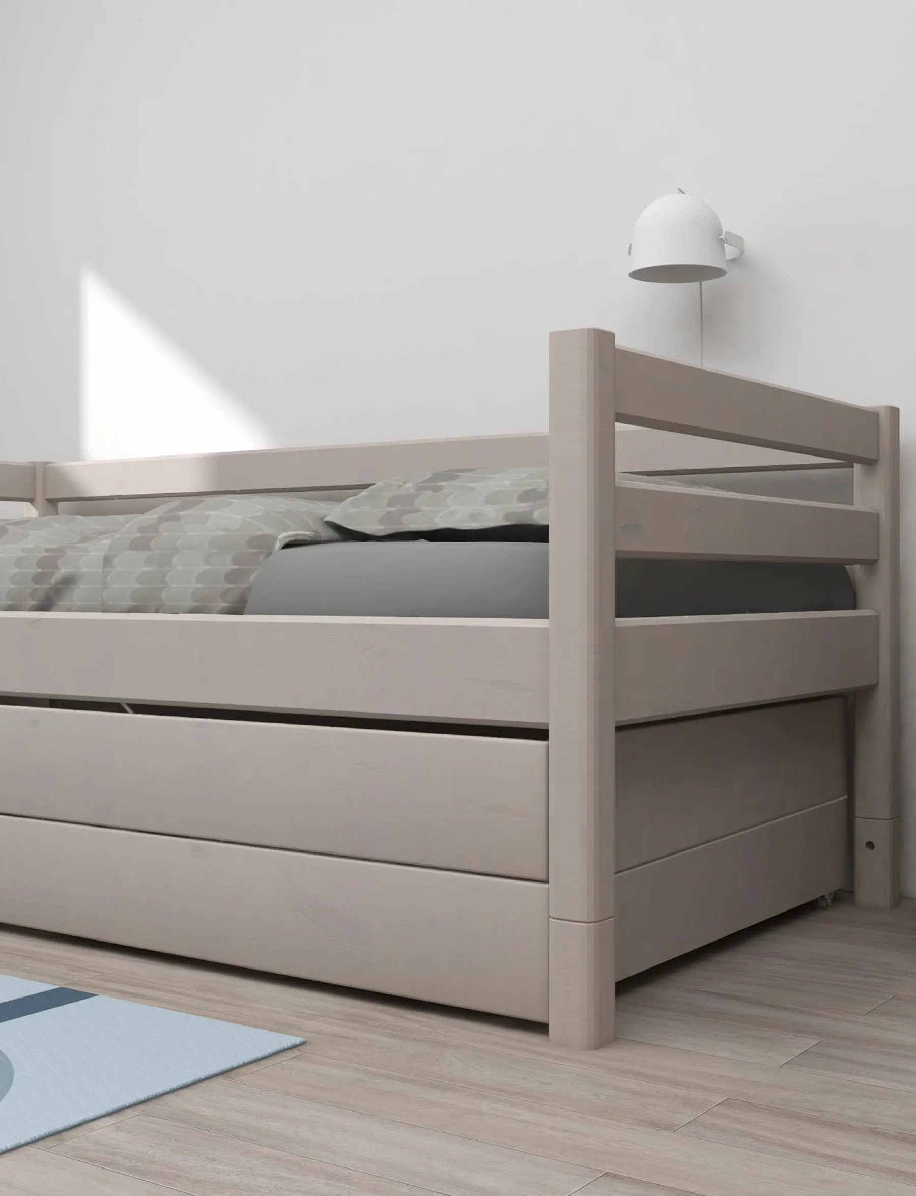 FLEXA Ausziehbett und 2 Schubladen Greywashedpine Discount