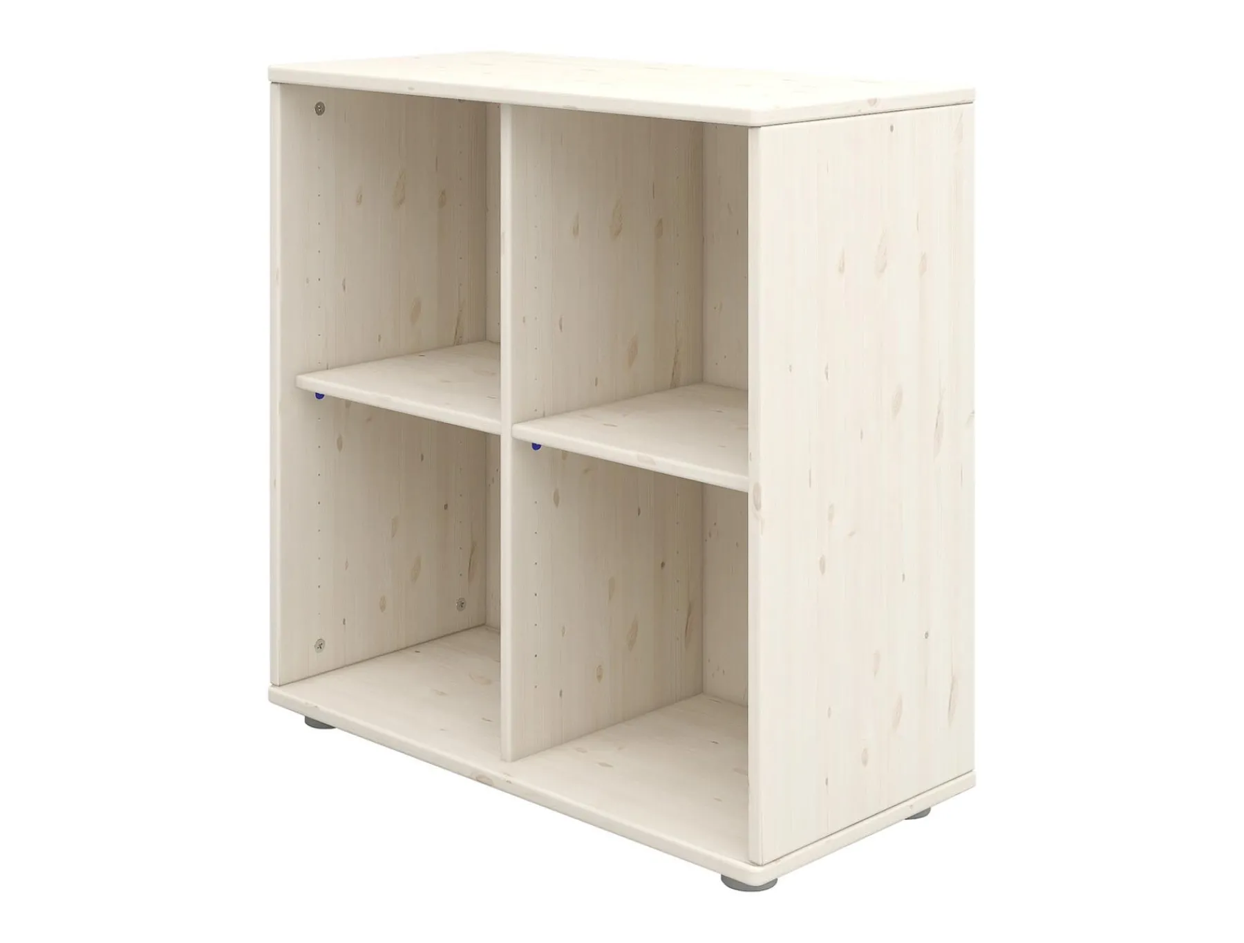 FLEXA Bücherregal, 4 Fächer Whitewashedpine Outlet