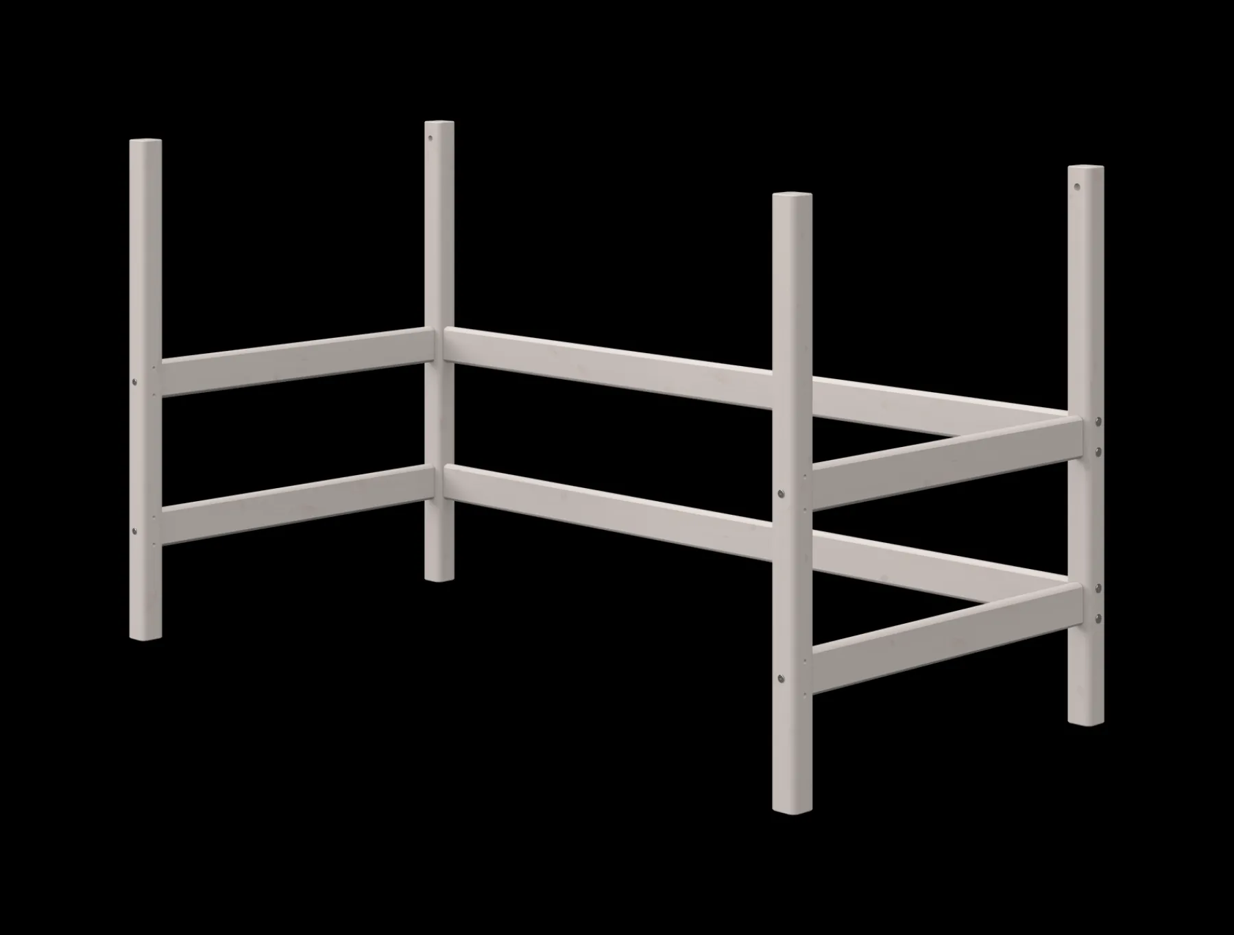 FLEXA Bettpfosten Greywashedpine Fashion