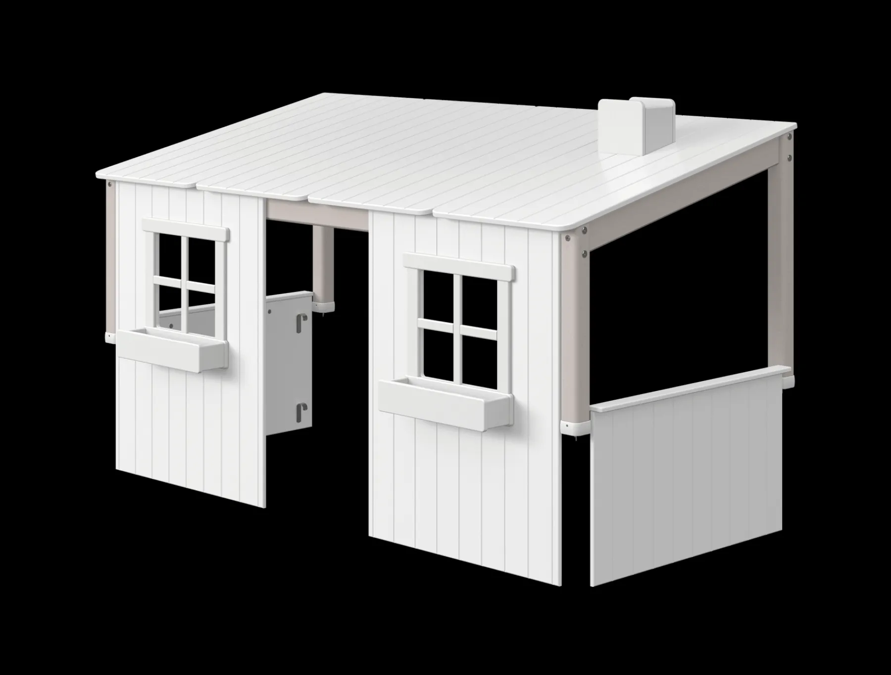 FLEXA Classic-Haus White/greywashedpine Discount