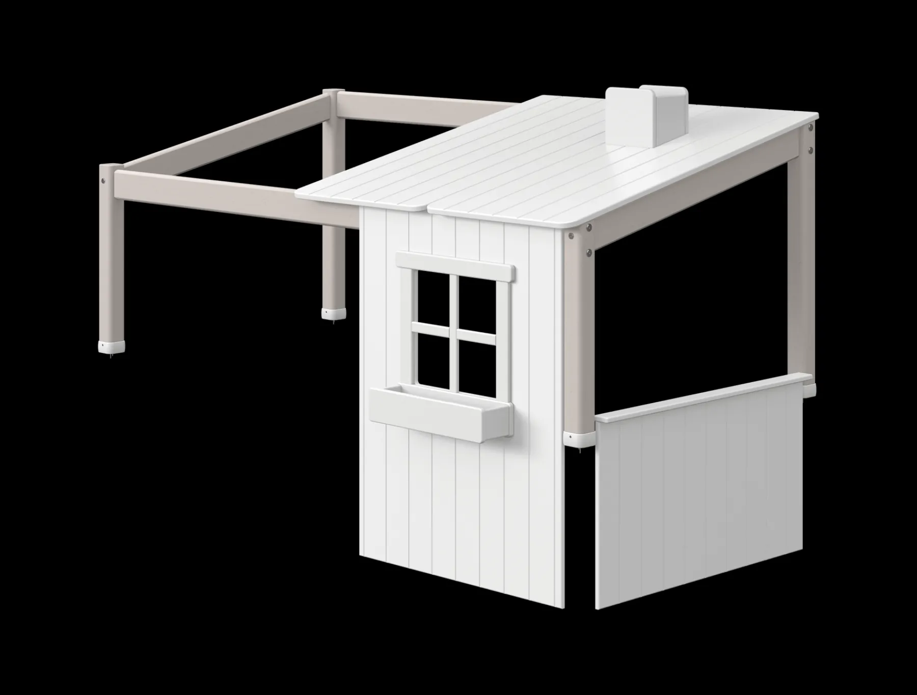 FLEXA 1/2 Classic-Haus White/greywashedpine New