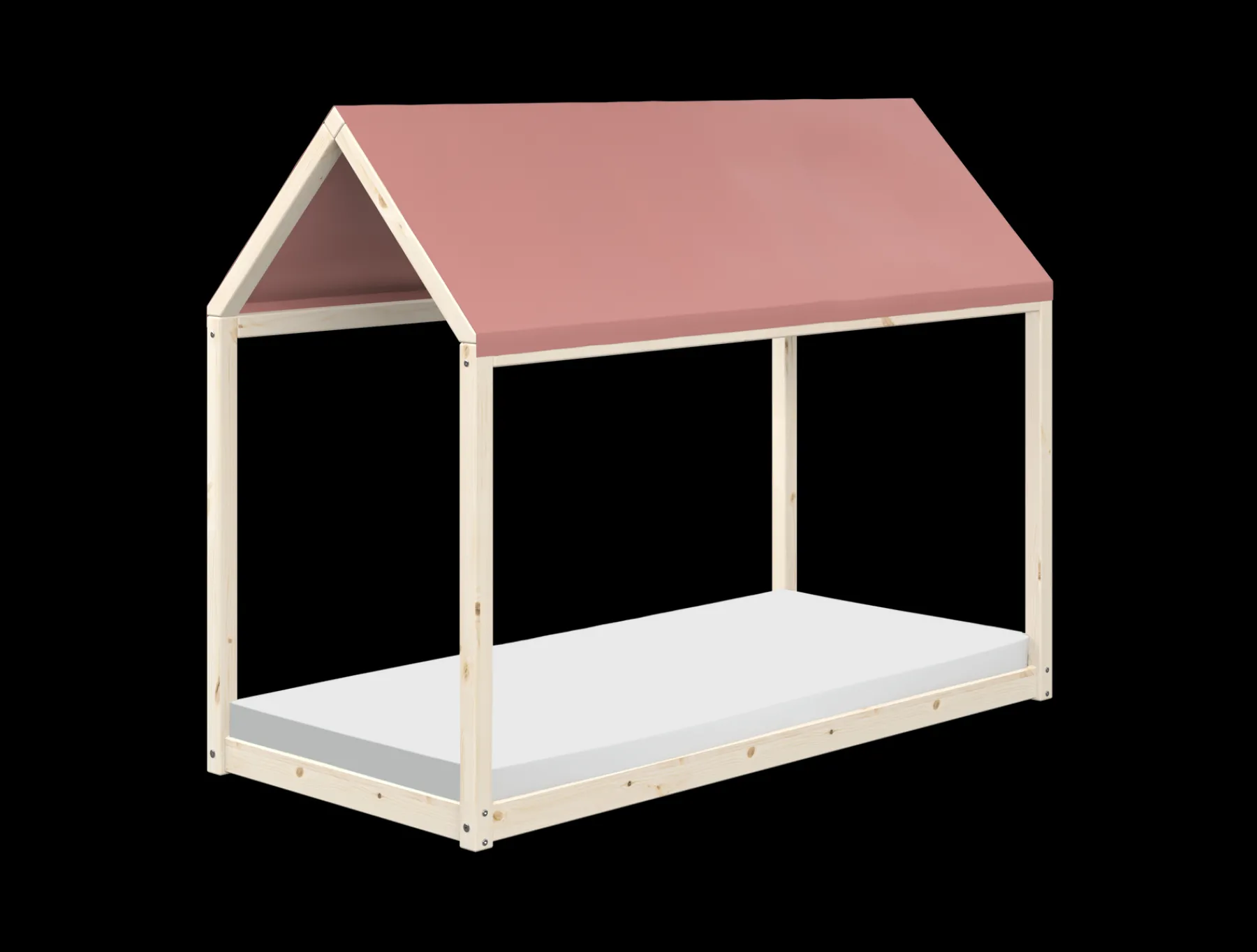 FLEXA COTTAGE Dach, Misty Rose, 90x200 Mistyrose Discount