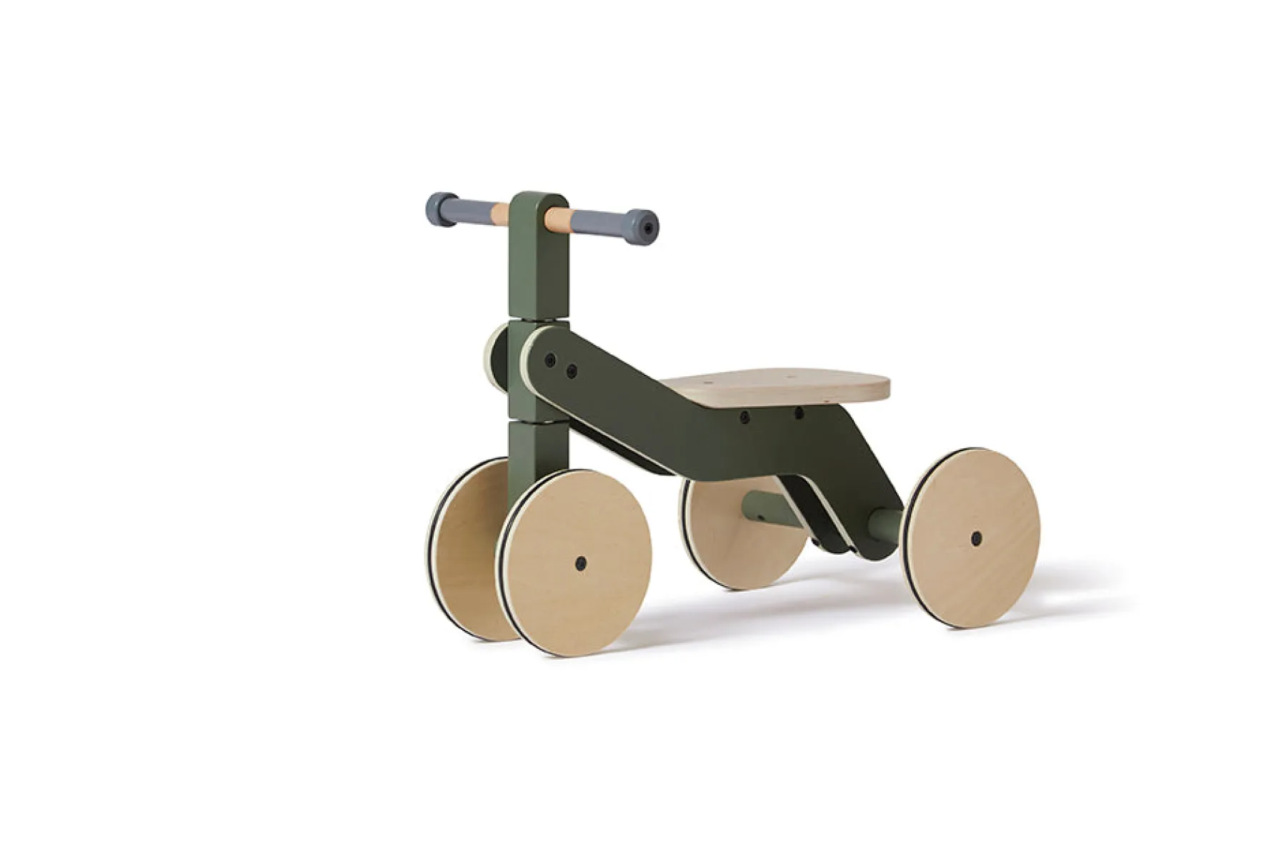 FLEXA Das Laufrad für Kleinkinder Dustygreen/birchplywood Cheap