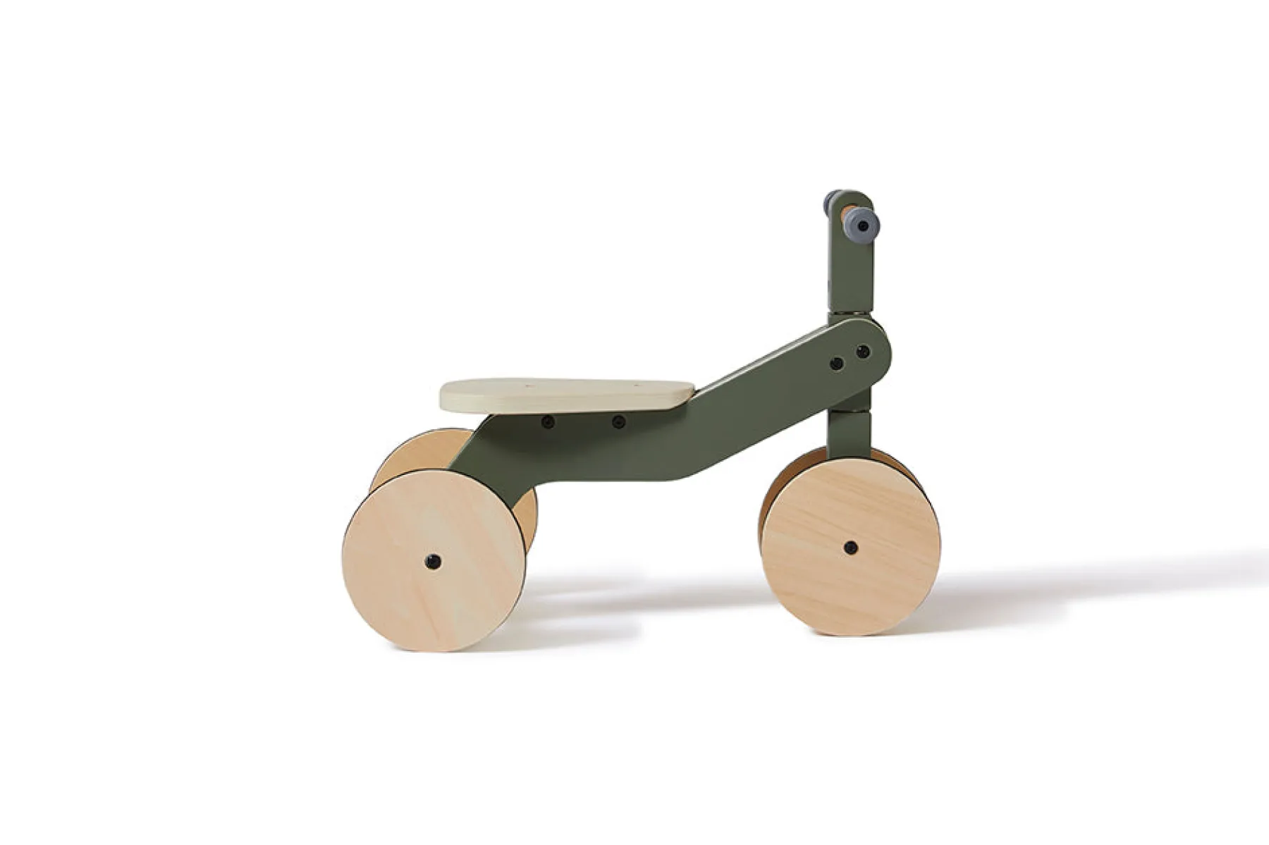 FLEXA Das Laufrad für Kleinkinder Dustygreen/birchplywood Cheap