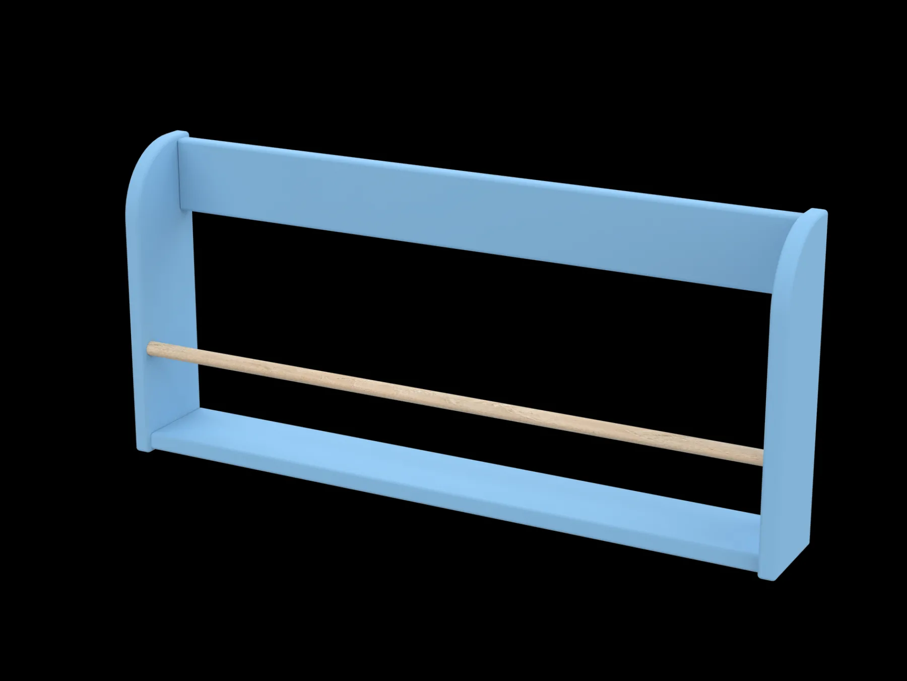 FLEXA DOTS Buchablage, 75 cm, MDF, Blue Skies Blueskies Outlet