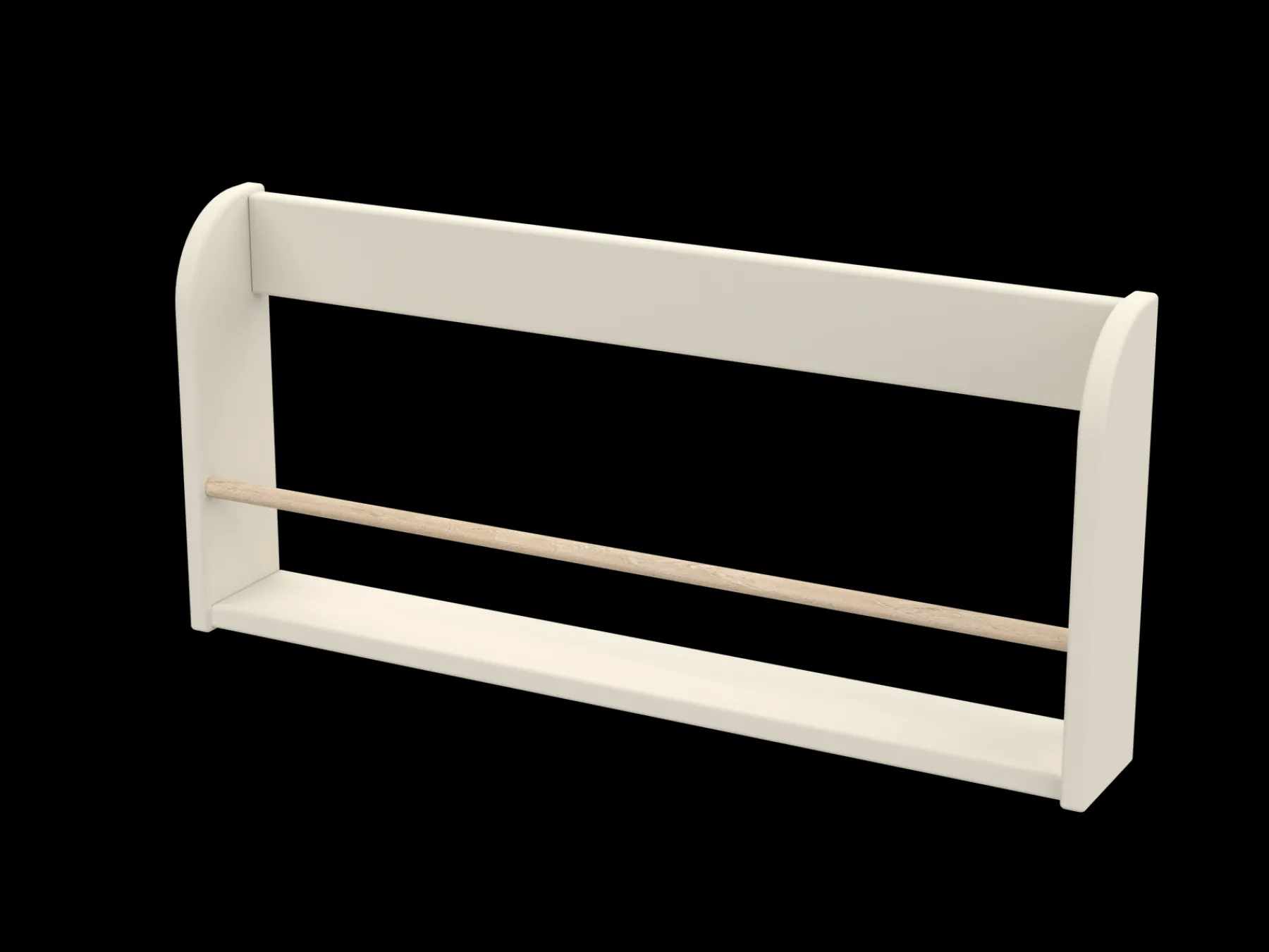 FLEXA DOTS Buchablage, 75 cm, MDF, Cream Online