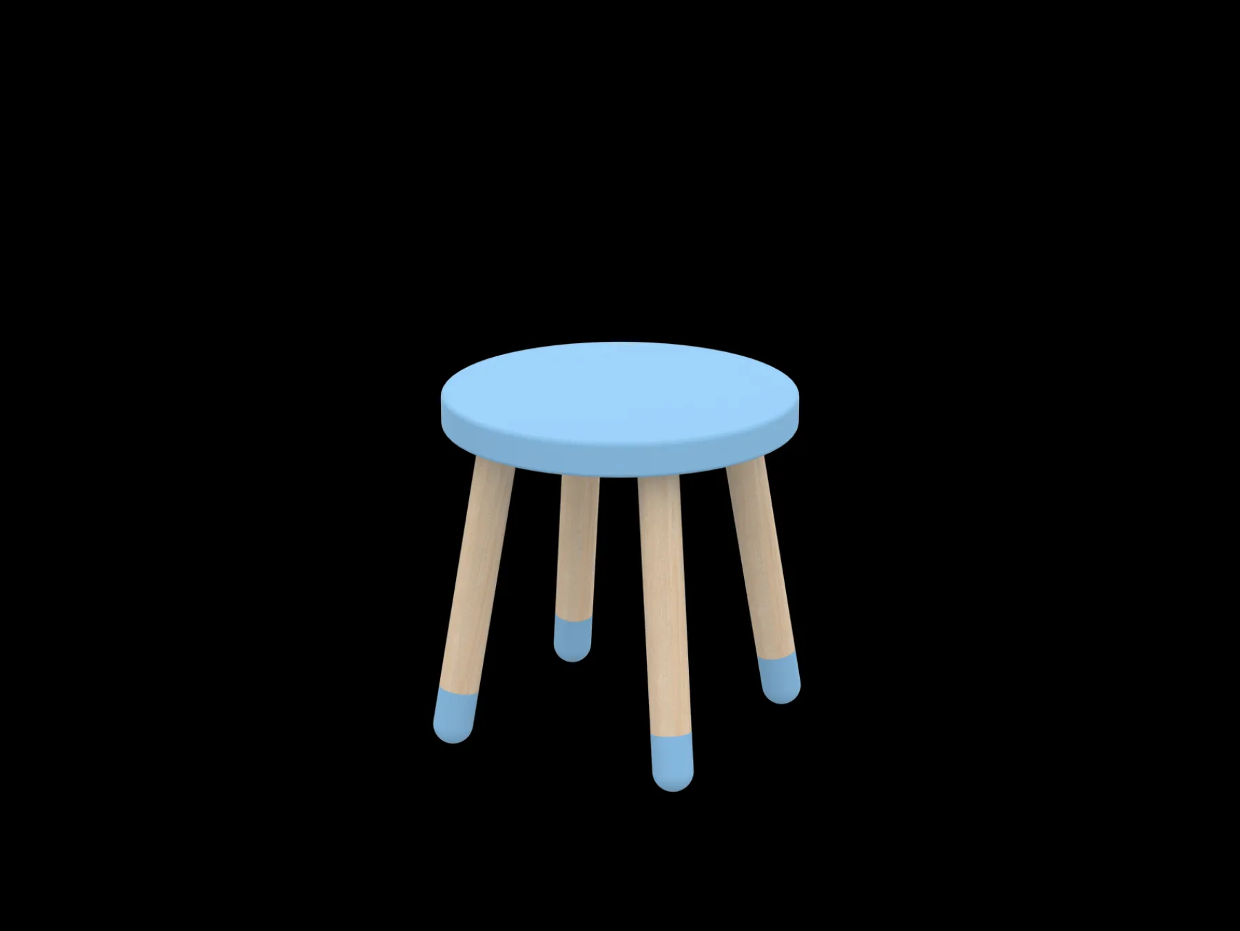 FLEXA DOTS Stuhl, Blue Skies Blueskies Best