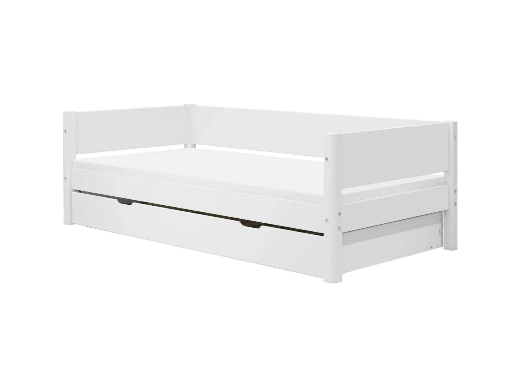FLEXA Einzelbett White Store