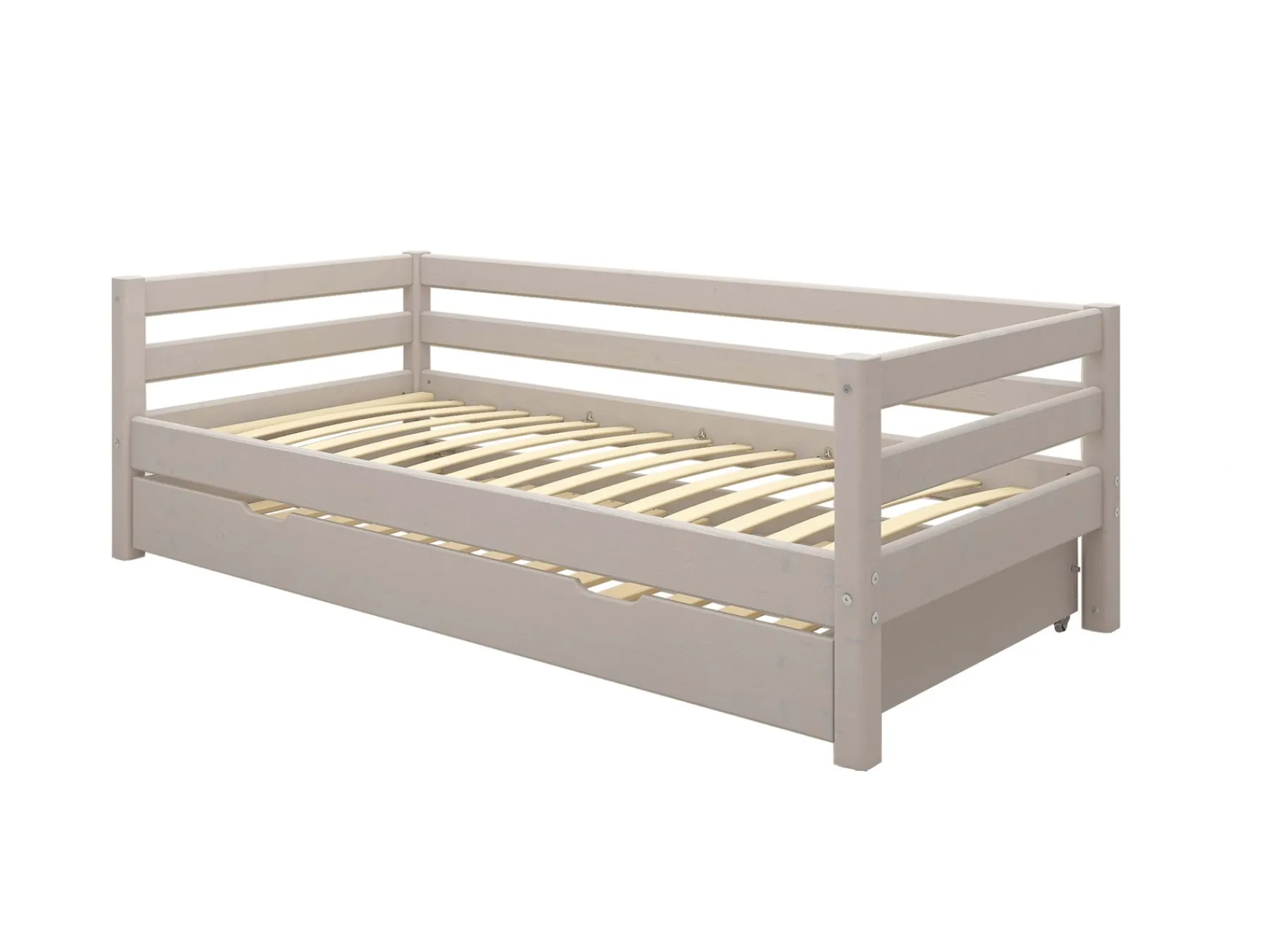 FLEXA Einzelbett mit Ausziehbett Greywashedpine Shop