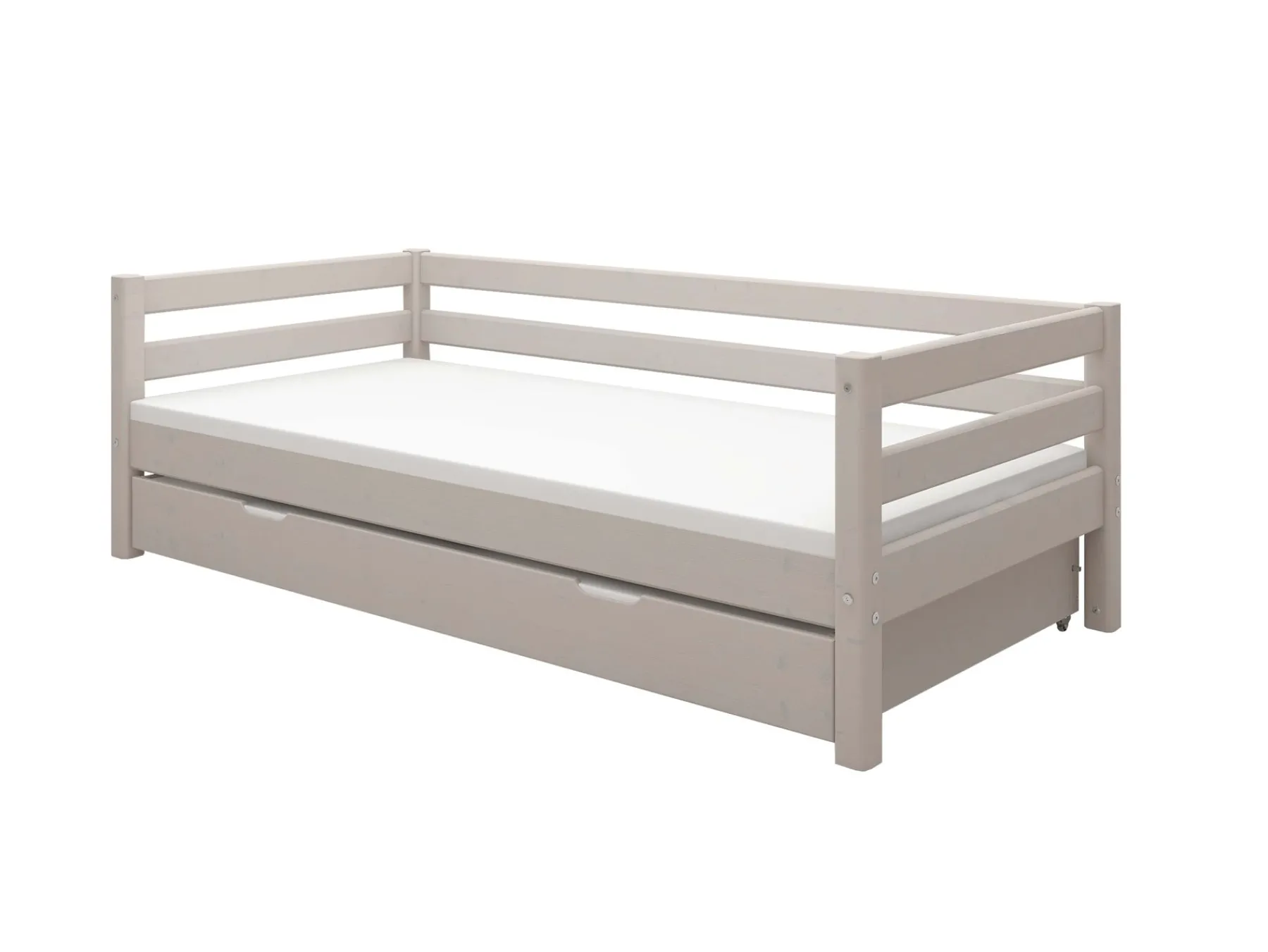 FLEXA Einzelbett mit Ausziehbett Greywashedpine Shop