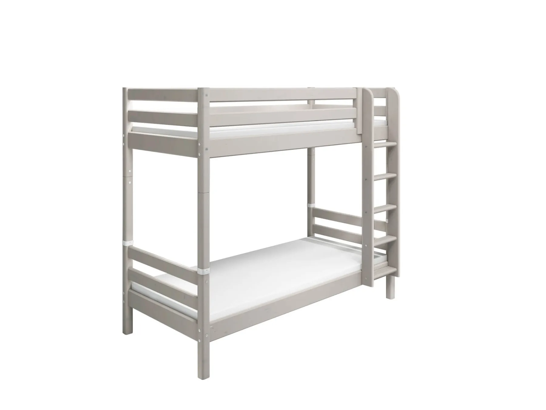FLEXA Etagenbett mit zusätzlicher Höhe und senkrechter Leiter Greywashedpine Cheap