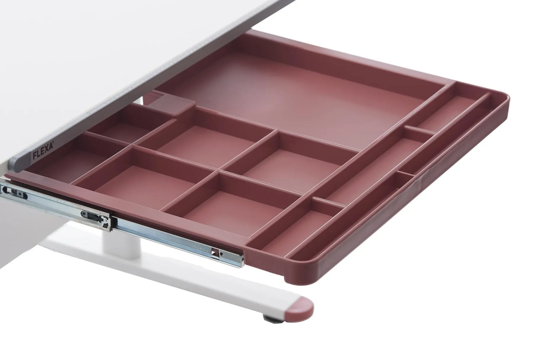 FLEXA EVO Schubladen für Schreibtisch, Misty Rose, 63.5x46 cm Mistyrose Fashion