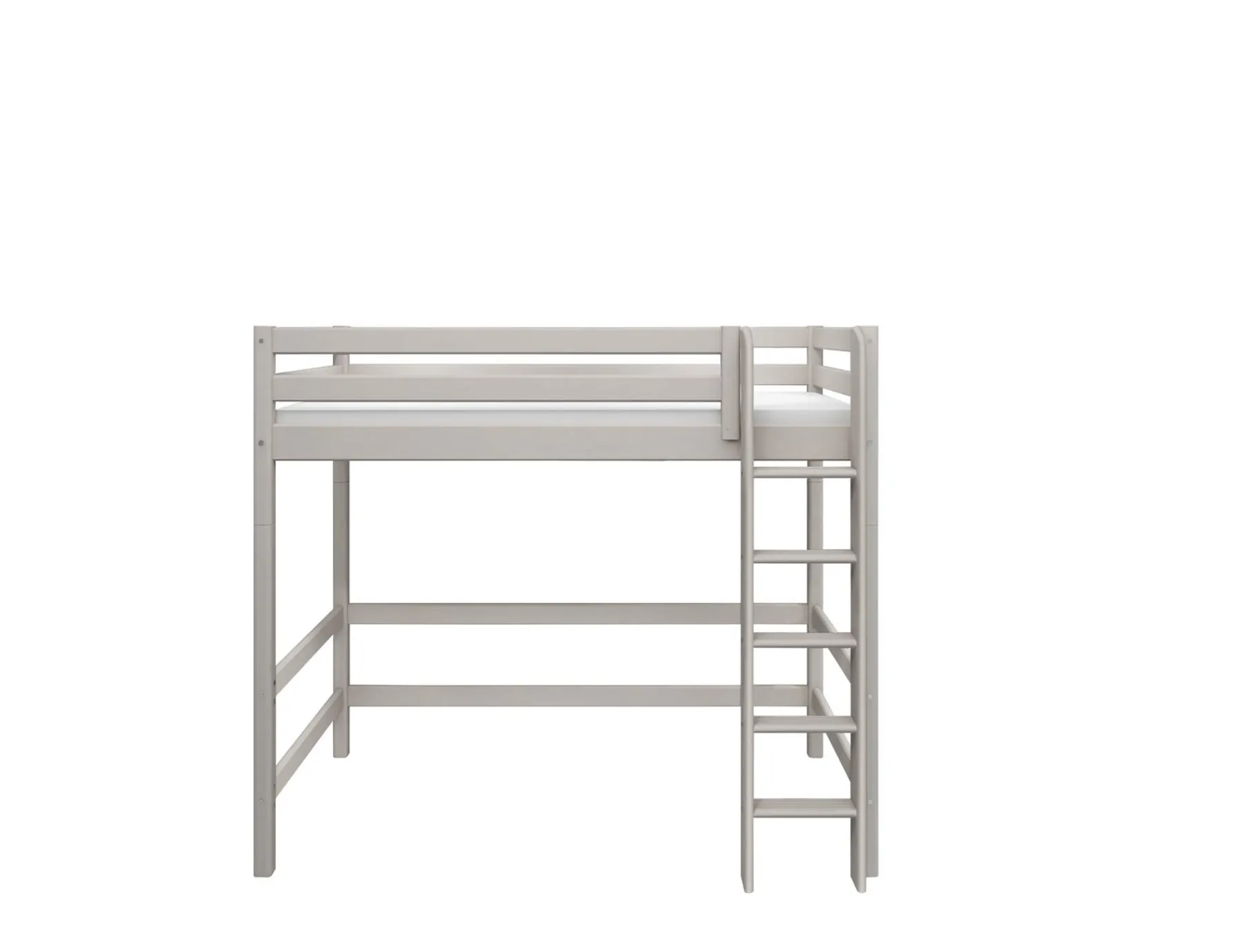 FLEXA Hochbett mit senkrechter Leiter Greywashedpine Cheap