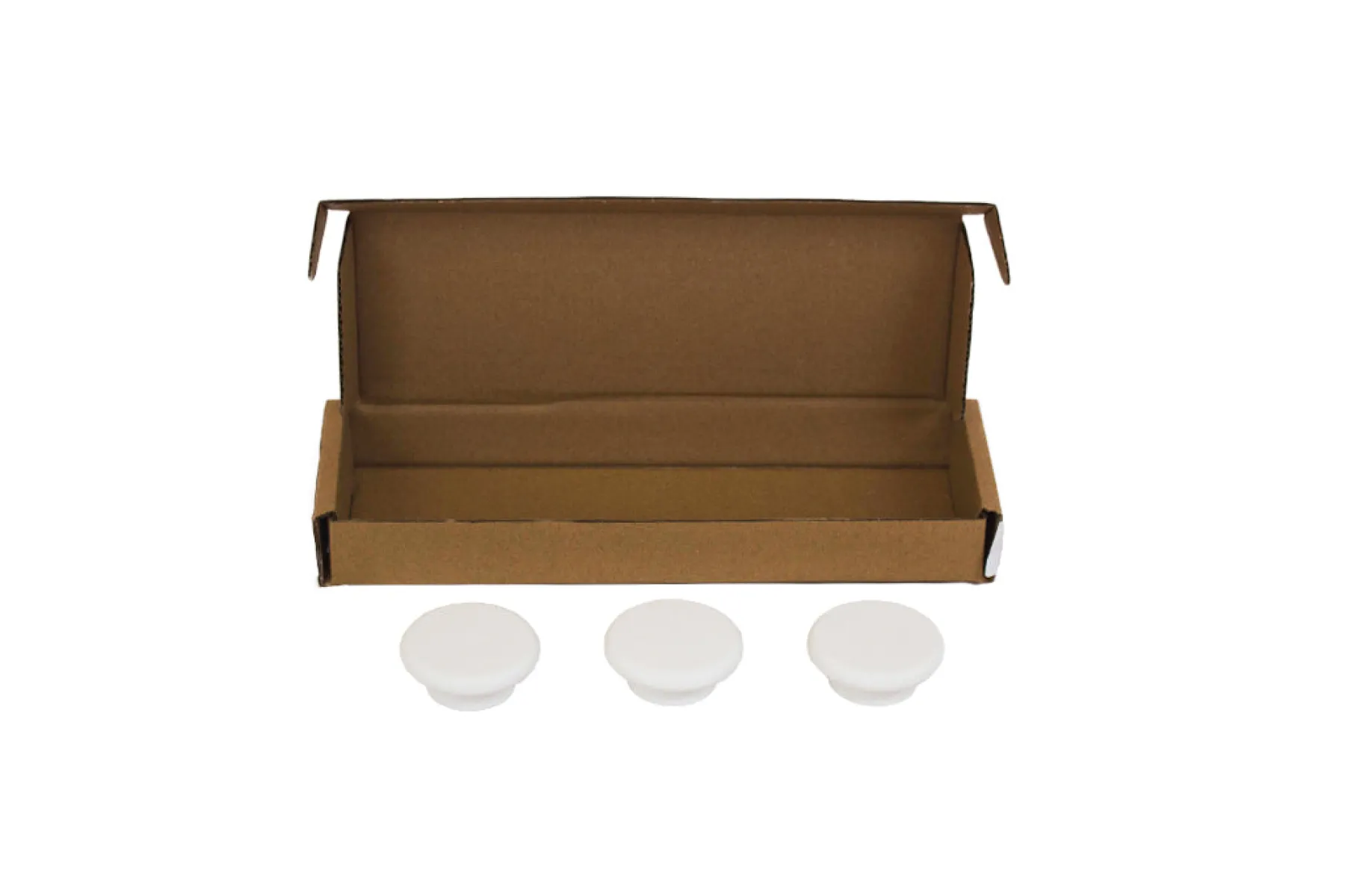 FLEXA Knopfgriff 3 Stück - Classic & Roomie White Best Sale