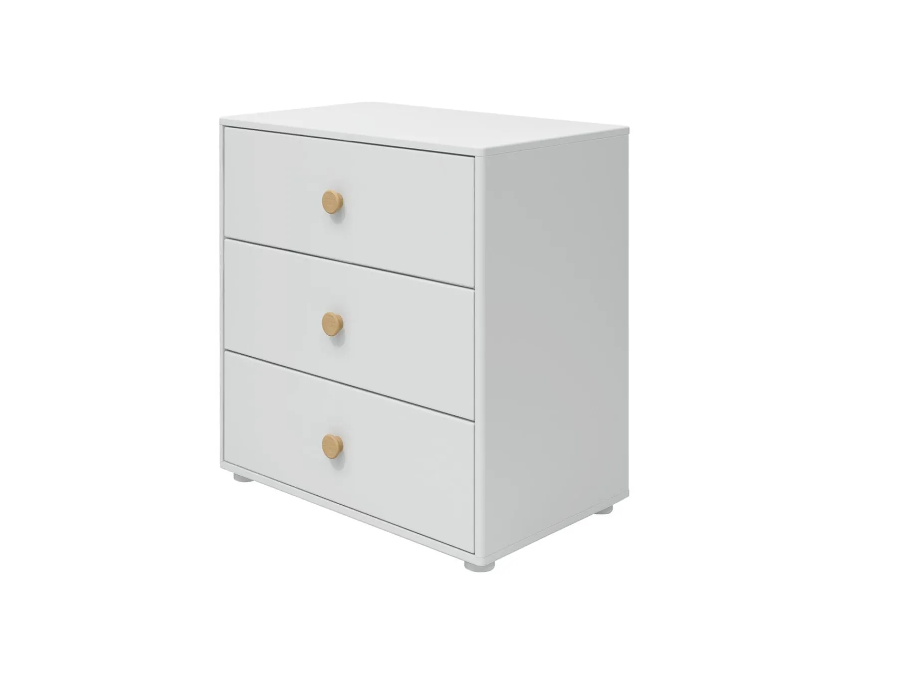 FLEXA Kommode, 3 Schubladen White/oak Outlet