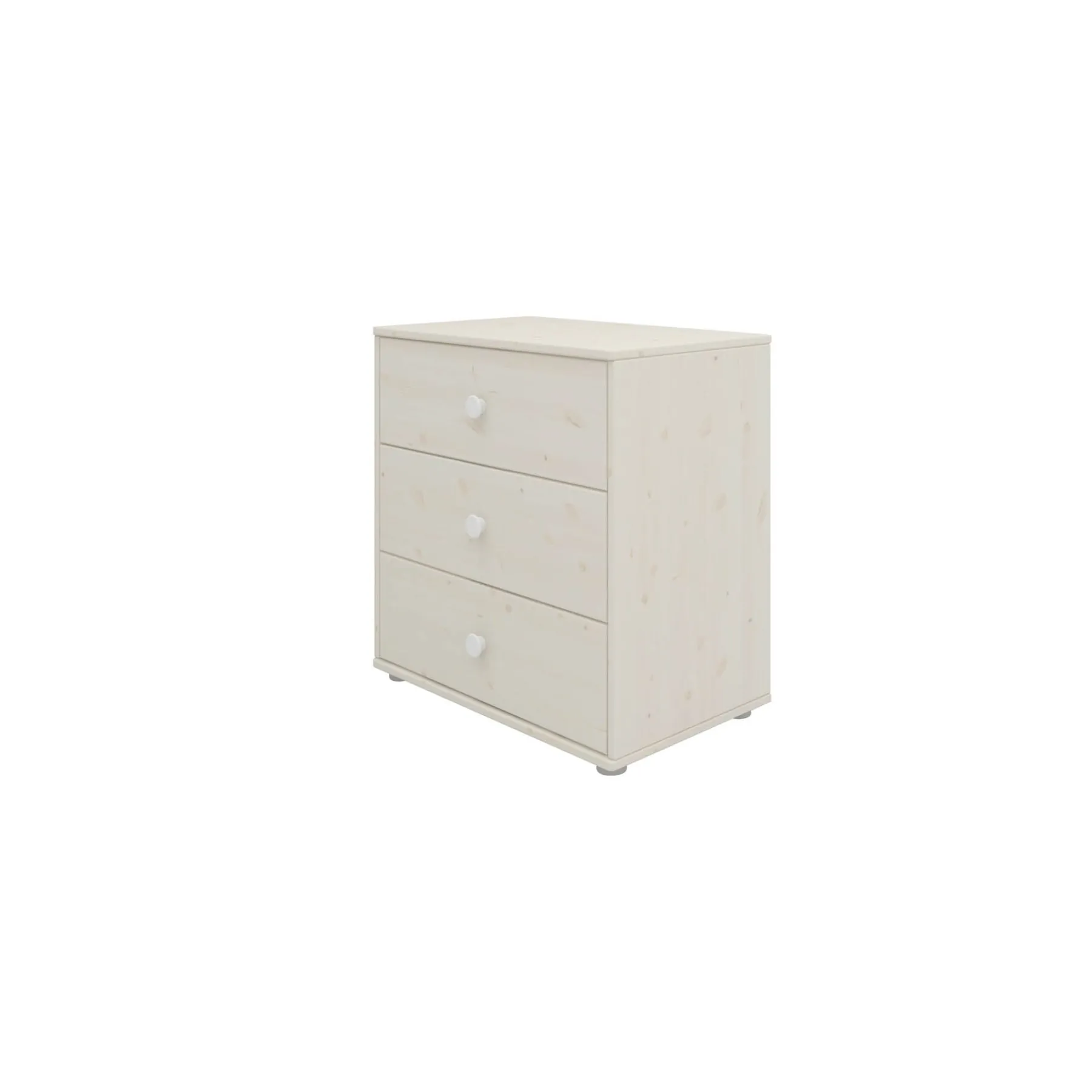 FLEXA Kommode mit 3 Schubladen White/whitewashedpine Clearance
