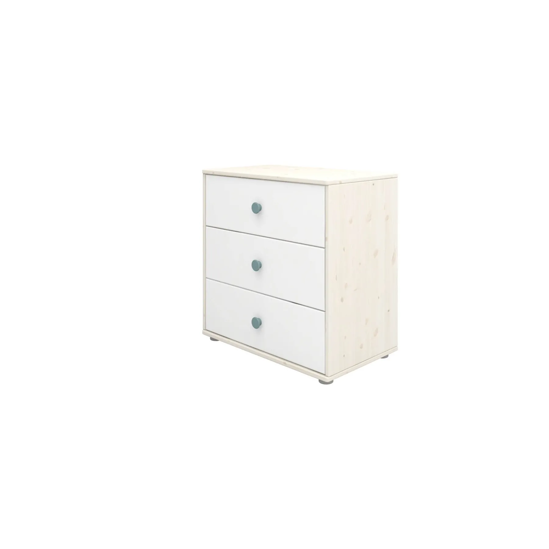 FLEXA Kommode mit 3 Schubladen Lightteal/whitewashedpine Discount