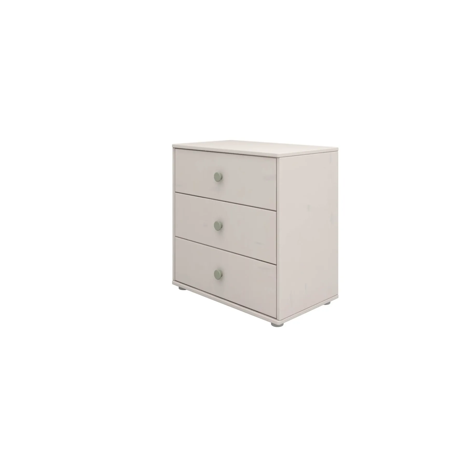 FLEXA Kommode mit 3 Schubladen Naturalgreen/greywashedpine Discount