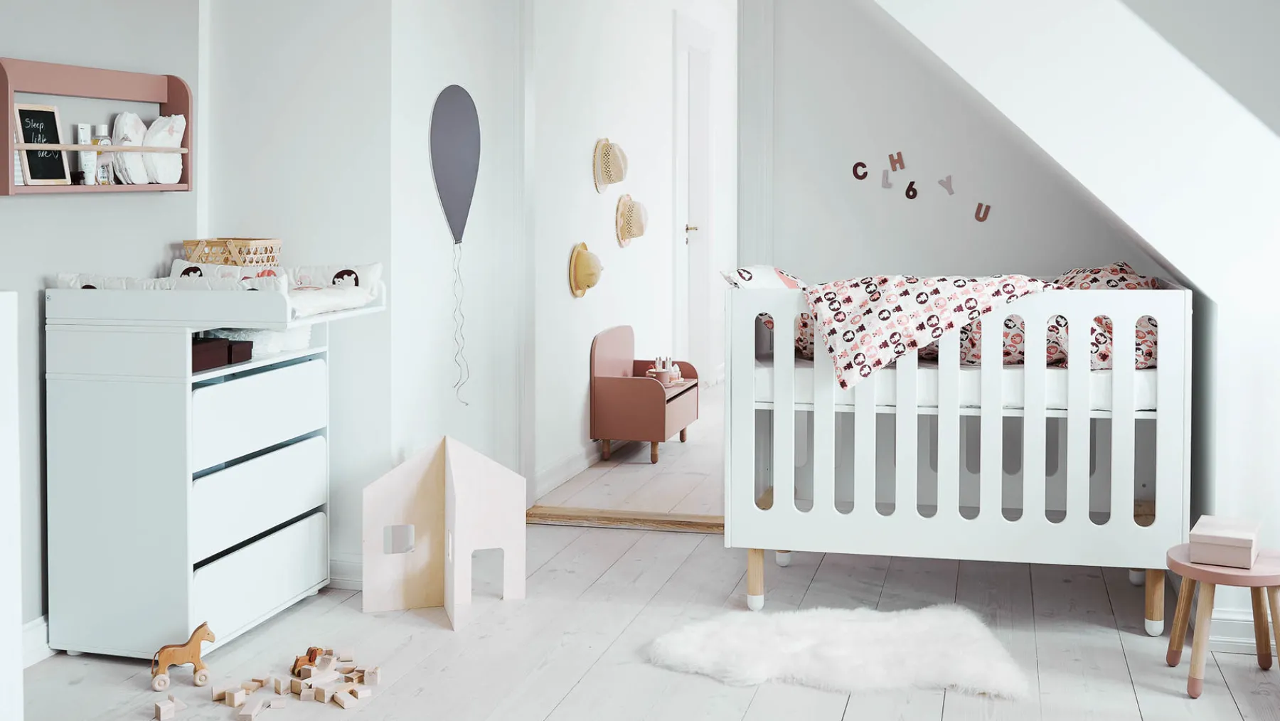 FLEXA Matratze, PU-Schaum, 60x120 cm Cream Fashion