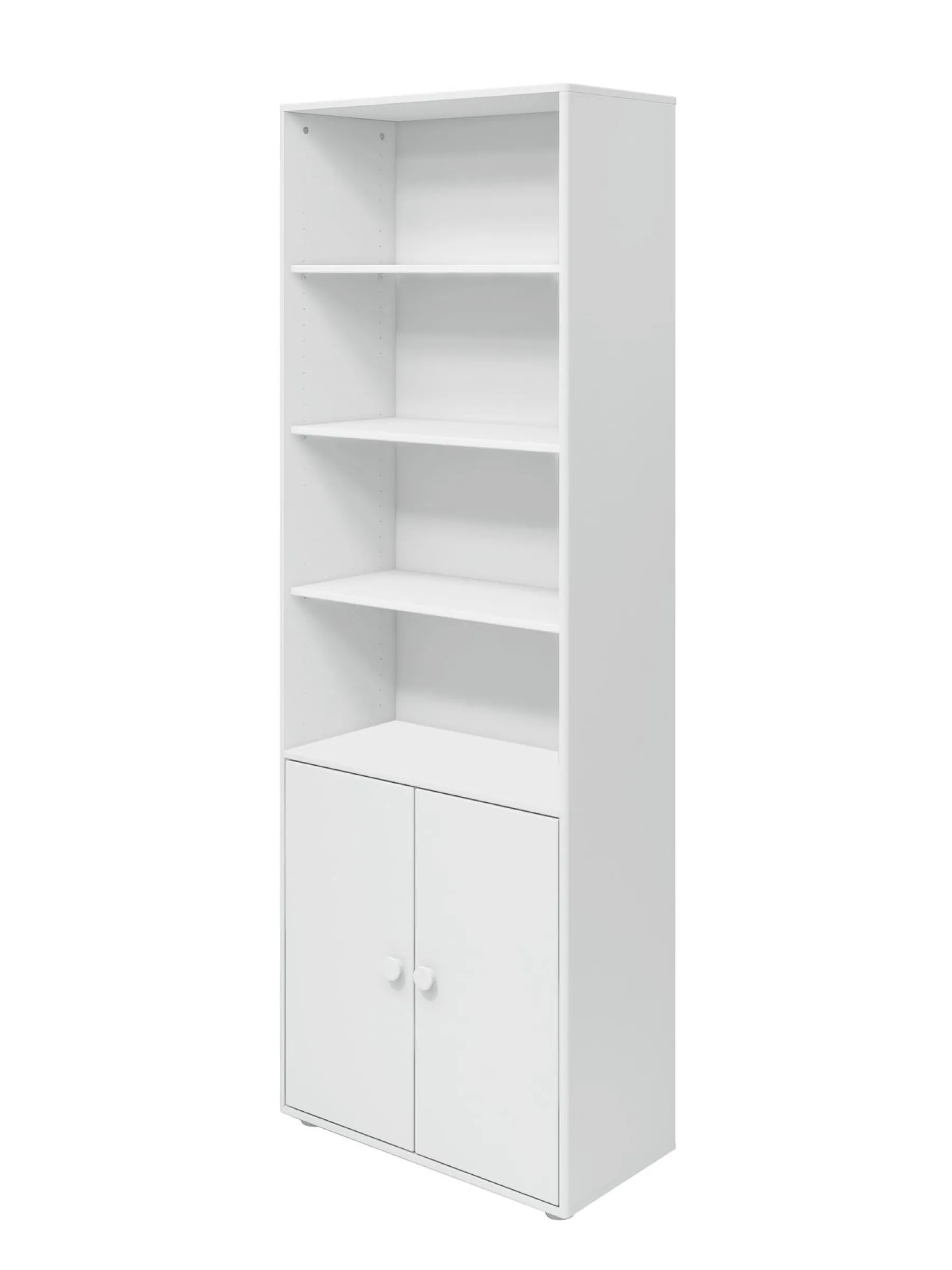 FLEXA Maxi Bücherregal , 2 Türen White Shop