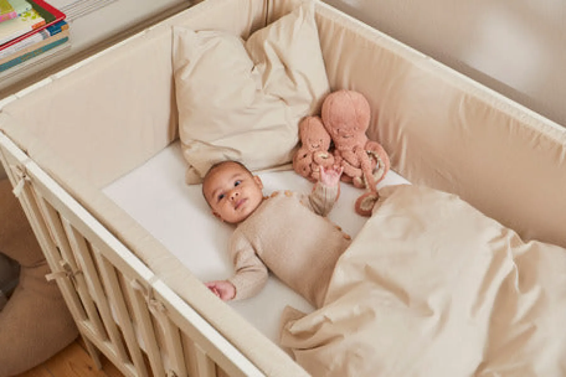 FLEXA NOVA Babybett, , 120x70 cm Cream Shop