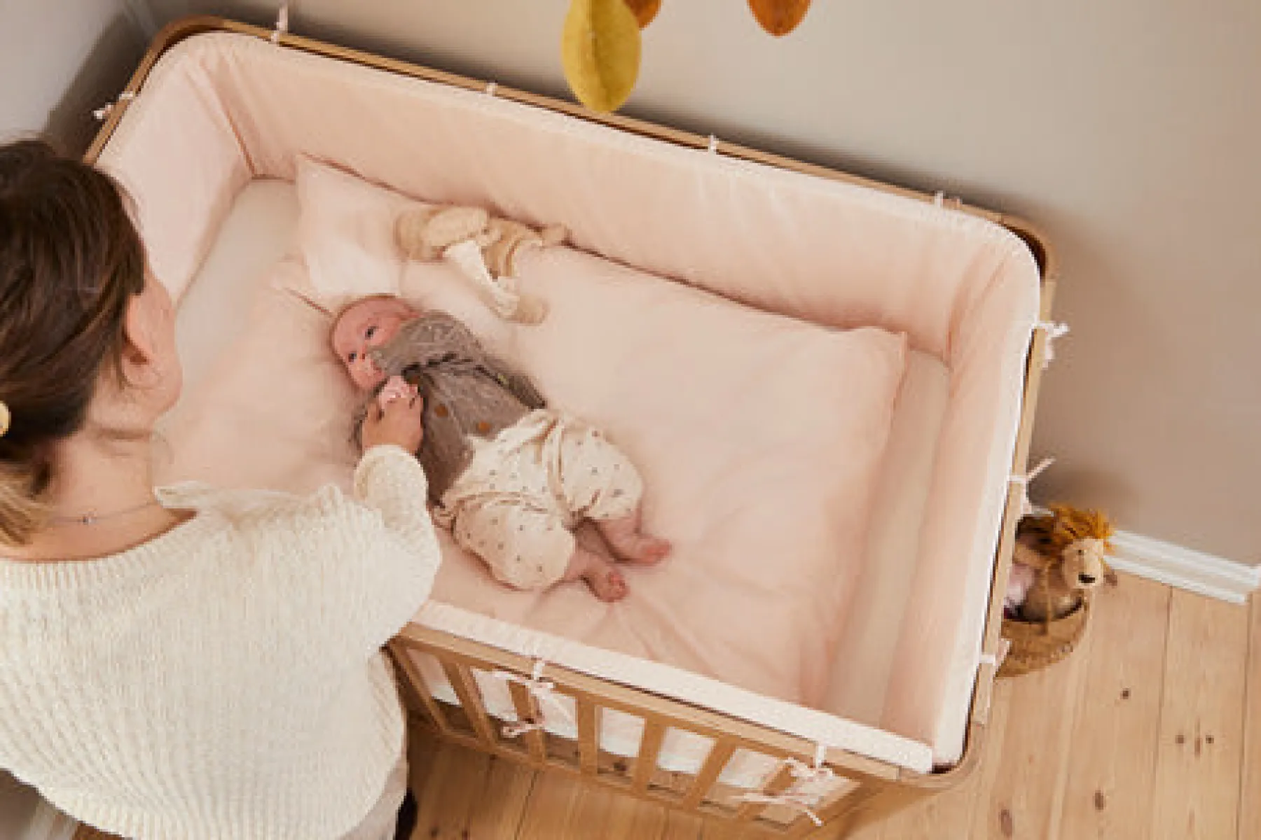FLEXA NOVA Babybett, , 120x70 cm Oak Outlet