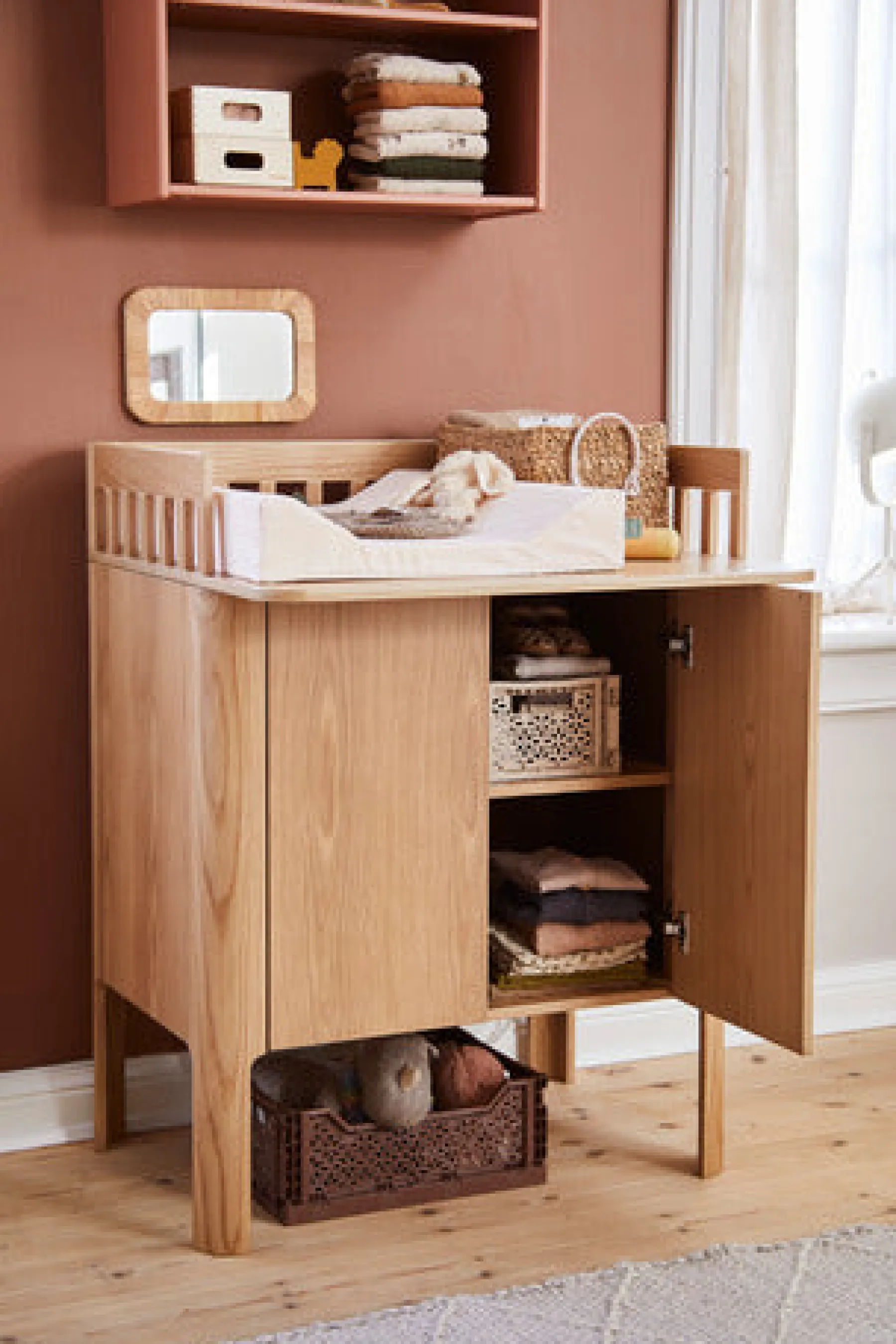 FLEXA NOVA Wickeltisch, , 73.2x80 cm Oak Discount