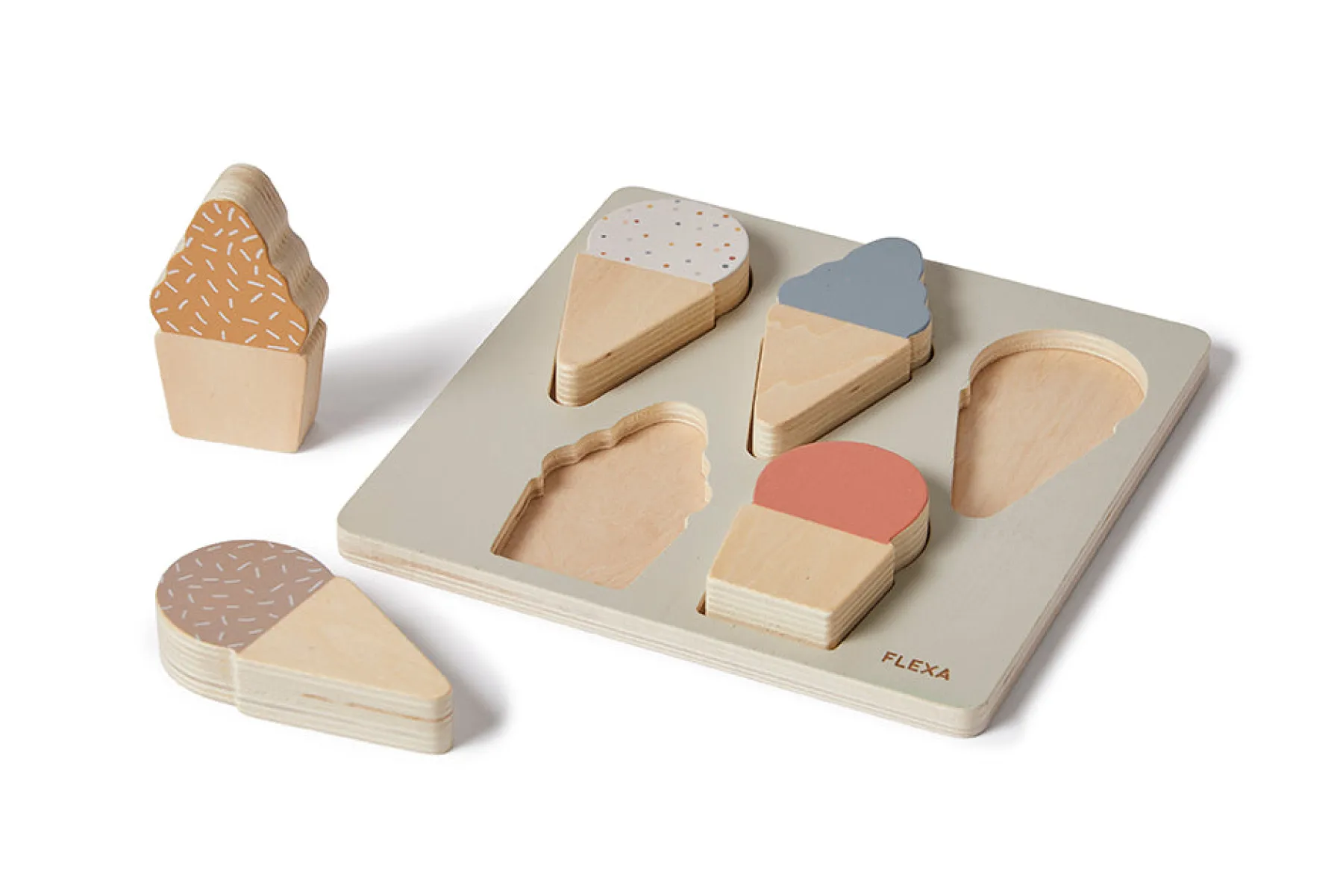 FLEXA Puzzle, Eis Multicoloured Discount