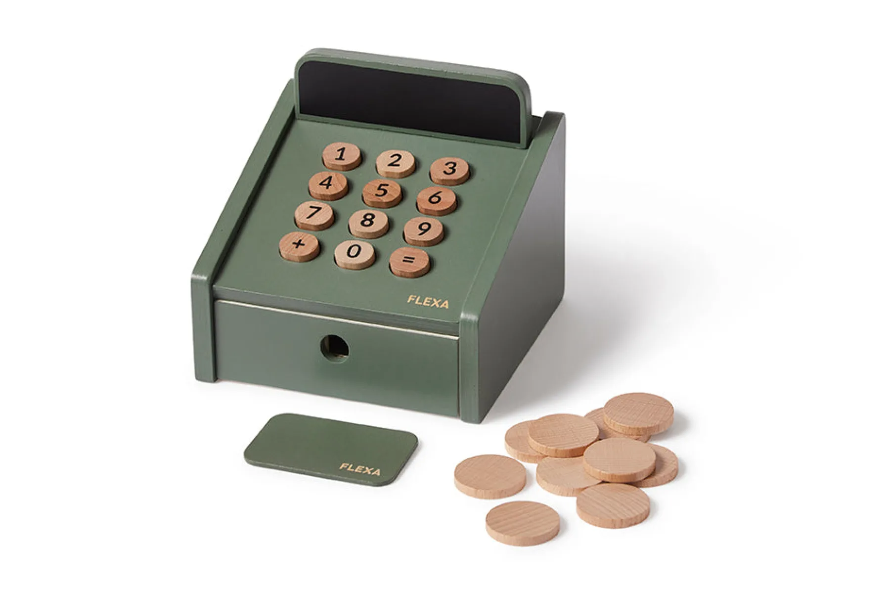 FLEXA Registrierkasse Dustygreen/birchplywood Flash Sale