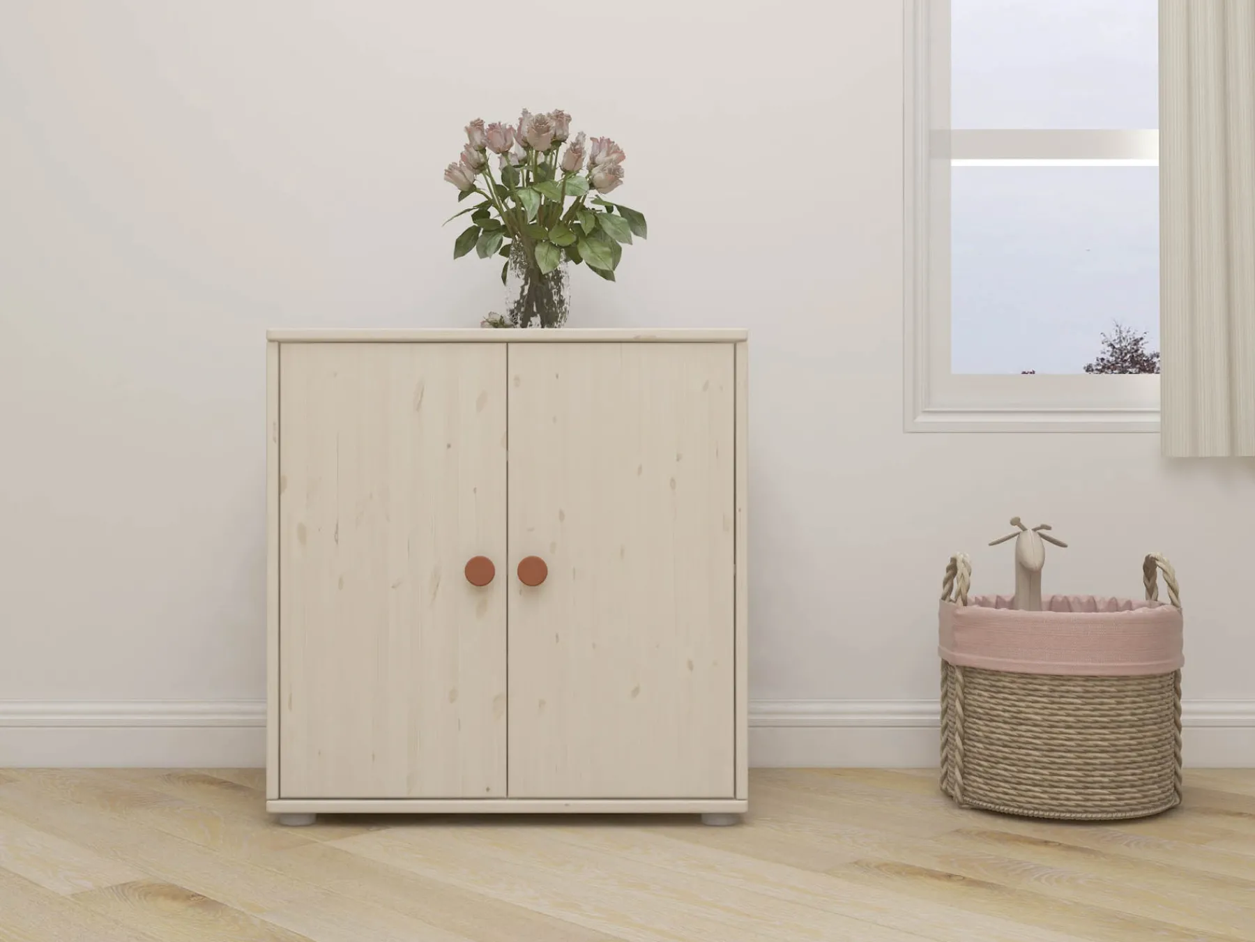 FLEXA Schrank Lightblush/whitewashedpine Best Sale