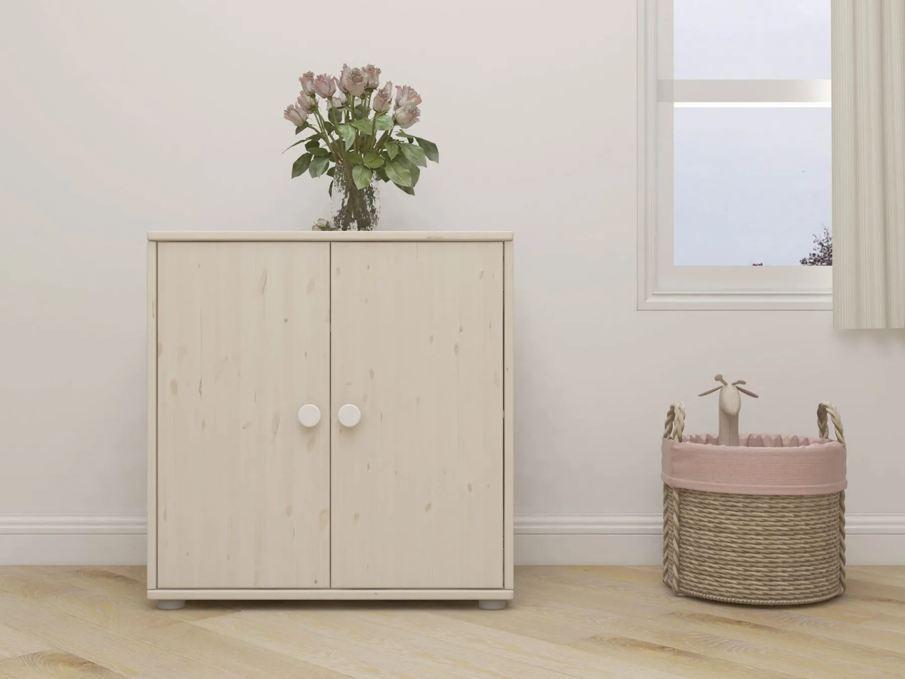 FLEXA Schrank White/whitewashedpine Cheap
