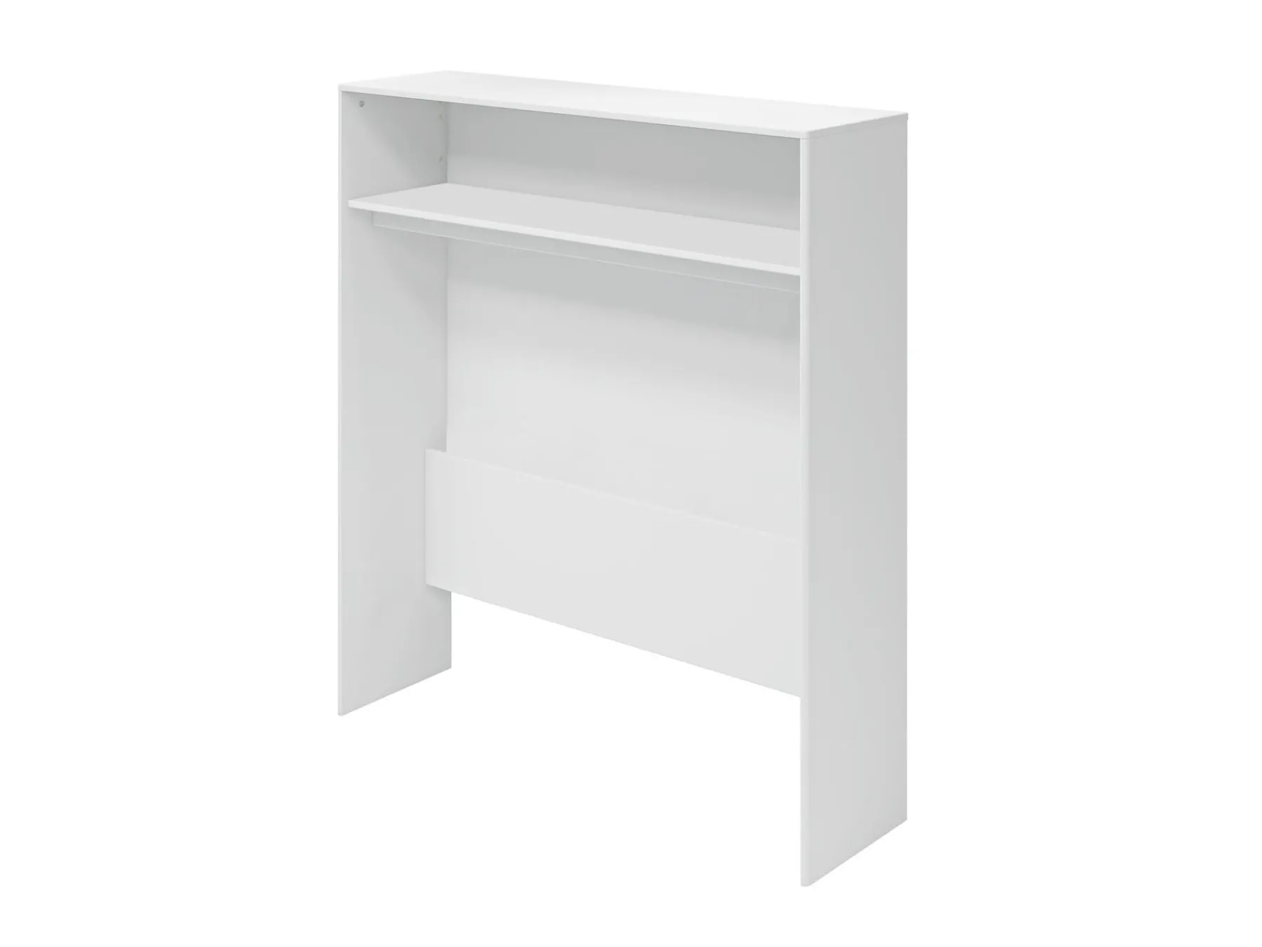 FLEXA Schreibtisch-Überbau, niedrig White New