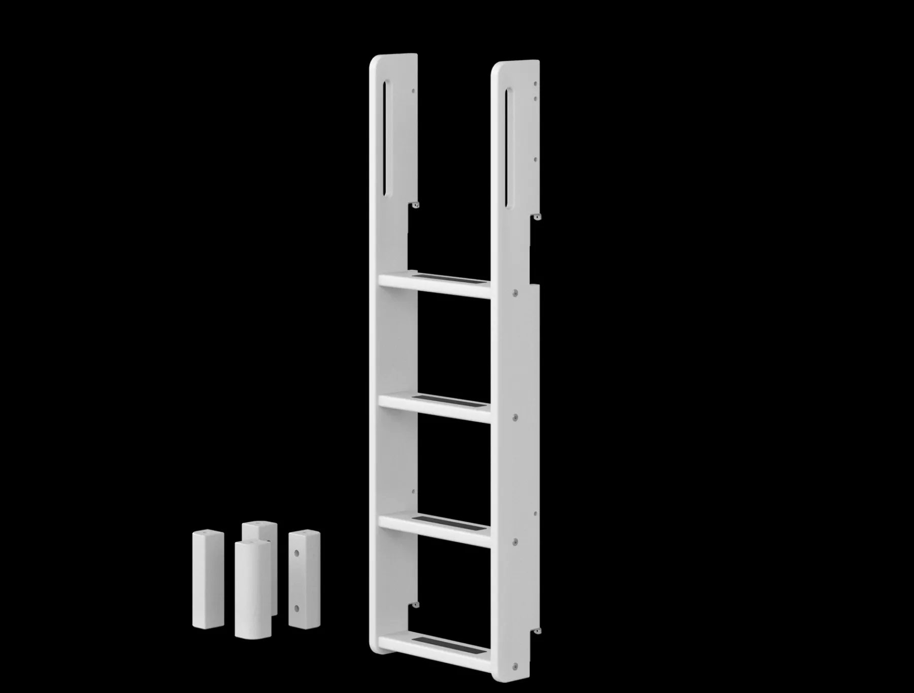 FLEXA - Pfosten und senkrechte Leiter für Etagenbett White New