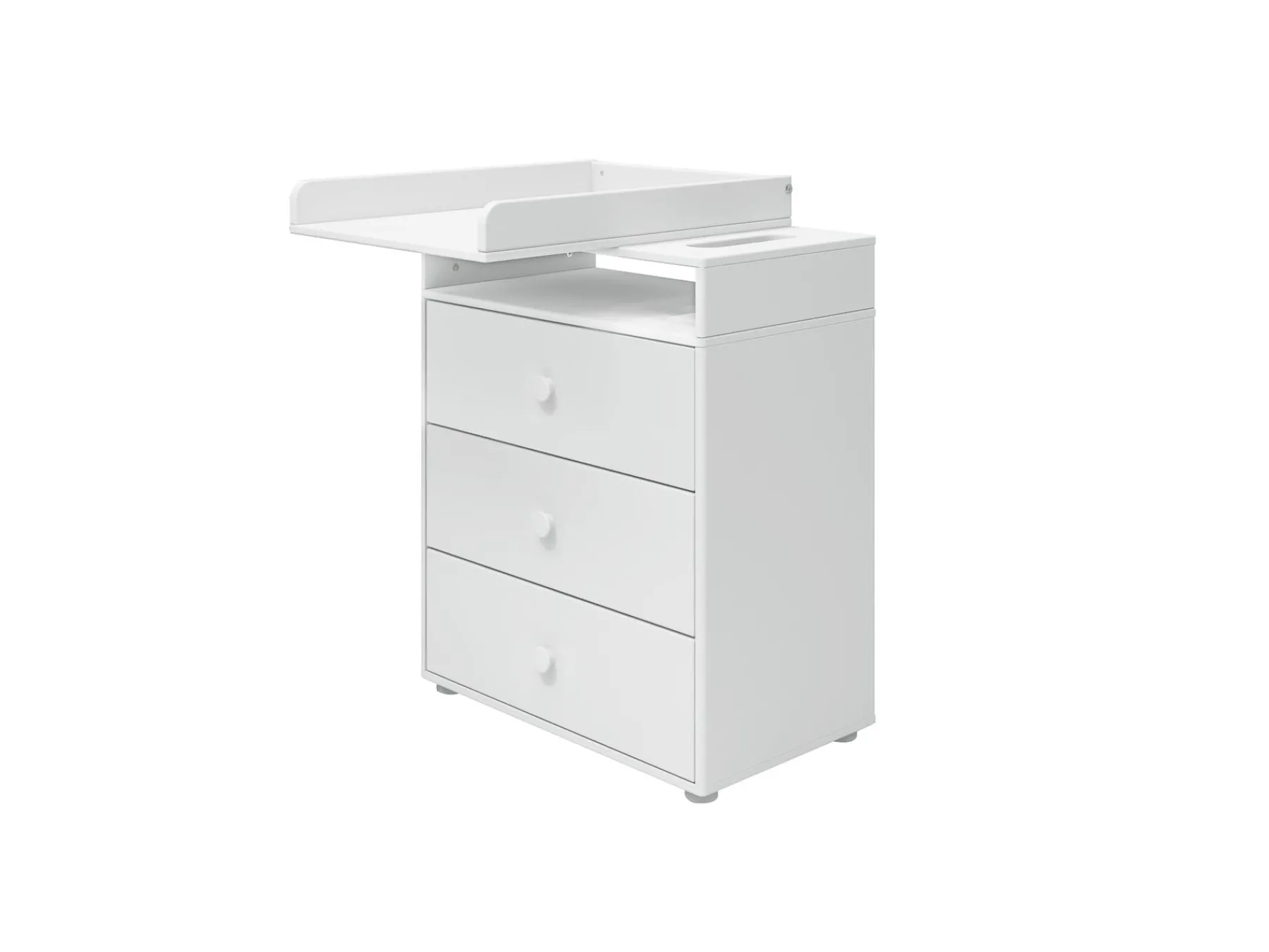 FLEXA Wickeltisch, 3 Schubladen White Best Sale