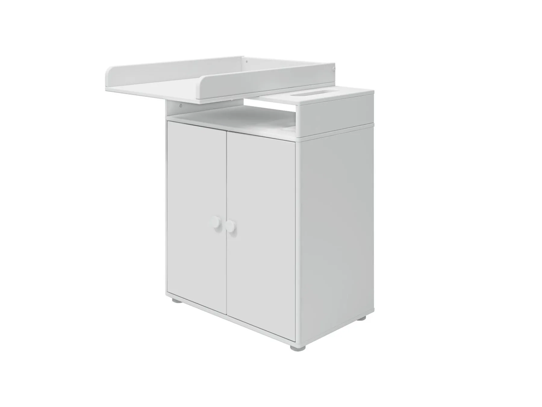 FLEXA Wickeltisch, 2 Türen White Outlet